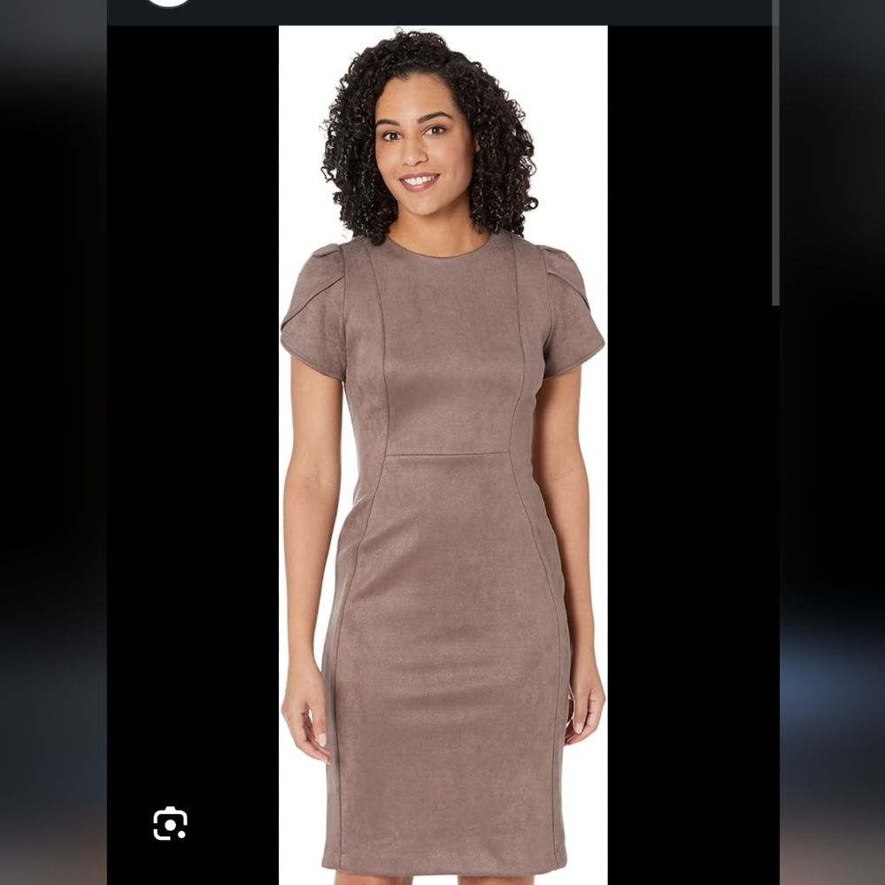 Calvin Klein Taupe Dress